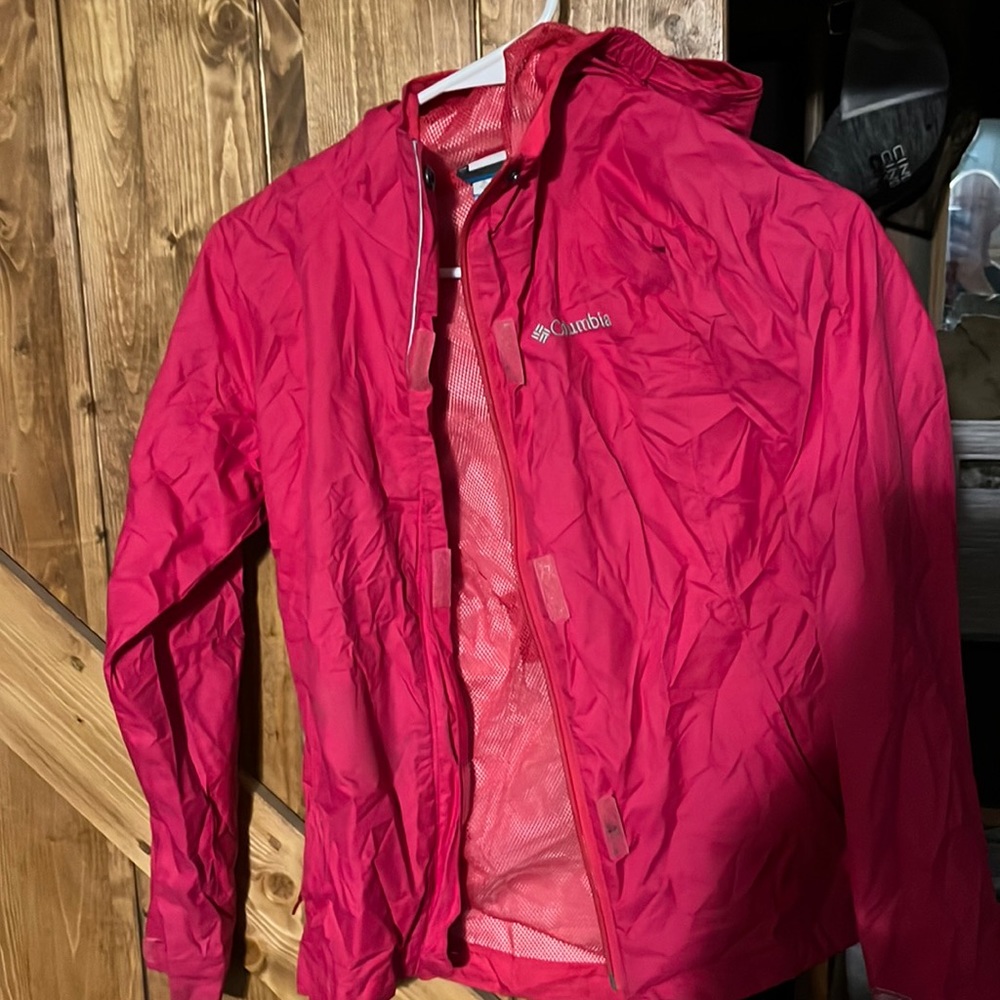 Girls Columbia rain coat